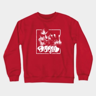 mf doom white Crewneck Sweatshirt